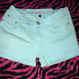 Cute blue shorts